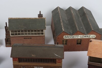 Wooden track side buildings, - 4