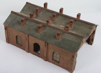 Wooden track side buildings, - 7