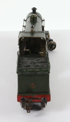 Scarce early Marklin 0 gauge clockwork GNR 4-4-2 Atlantic class locomotive and tender, circa 1905, - 8
