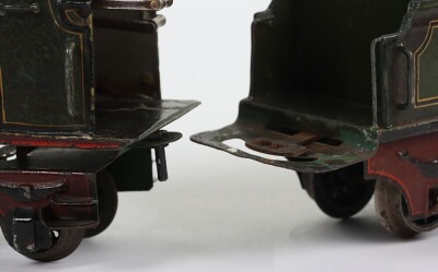 Scarce early Marklin 0 gauge clockwork GNR 4-4-2 Atlantic class locomotive and tender, circa 1905, - 9