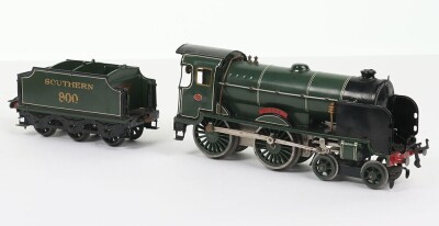 Hornby 0 gauge clockwork Southern 4-4-0 Schools class &lsquo;Eton&rsquo; locomotive and tender, - 2
