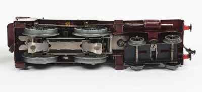Hornby 0 gauge electric LMS 4-4-0 Compound locomotive and tender, - 3