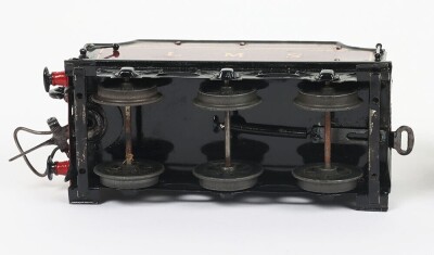 Hornby 0 gauge electric LMS 4-4-0 Compound locomotive and tender, - 4