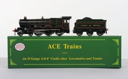 Ace Trains 0 gauge 4-6-0 GW Castle class locomotive and tender &lsquo;Isambard Kingdom Brunel&rsquo;,