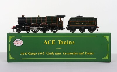 Ace Trains 0 gauge 4-6-0 GW Castle class locomotive and tender &lsquo;Isambard Kingdom Brunel&rsquo;,