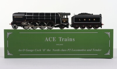 Ace Trains 0 gauge 2-8-2 LNER P2 class locomotive and tender &lsquo;Earl Marischal&rsquo;,