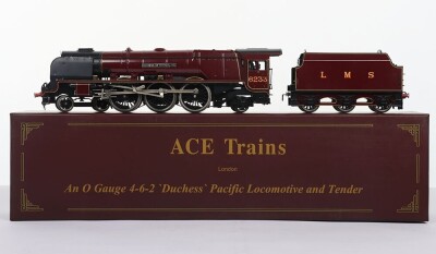 Ace Trains 0 gauge 4-6-2 LMS Pacific Duchess class locomotive and tender &lsquo;Duchess of Sutherland&rsquo;,