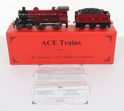 Ace Trains 0 gauge 4-4-0 LMS E3 2006 Celebration class locomotive and tender,