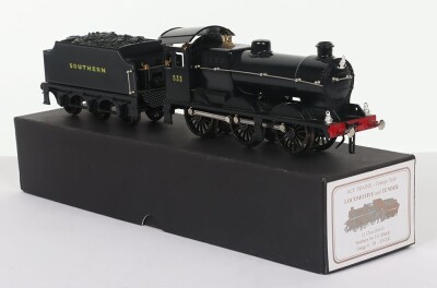 Ace Trains 0 gauge 0-6-0 Southern locomotive and tender, - 2