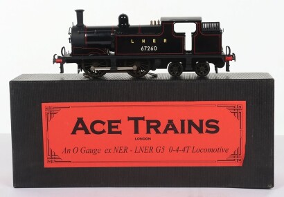 Ace Trains 0 gauge 0-4-4T LNER locomotive,