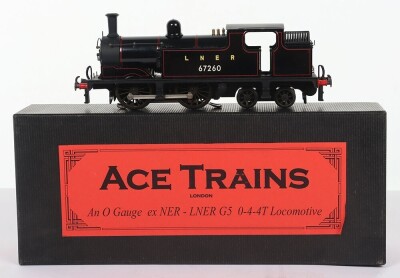 Ace Trains 0 gauge 0-4-4T LNER locomotive,