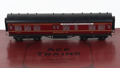 Ace Trains 0 gauge C/2 LMS five coach set, - 3