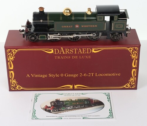 Darstaed 0 gauge 2-6-2T Great Western locomotive,
