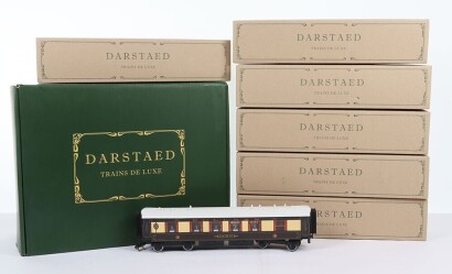 Darstaed 0 gauge Pullman six car set,