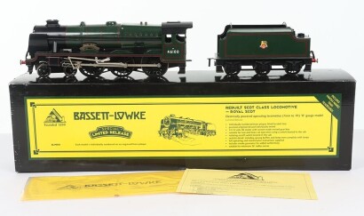 Bassett-Lowke by Corgi BL99011 4-6-0 rebuilt Scot class locomotive and tender &lsquo;Royal Scot&rsquo;,