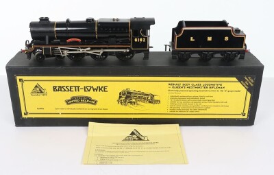 Bassett-Lowke by Corgi BL99015 4-6-0 rebuilt Scot class locomotive and tender &lsquo;Queen&rsquo;s Westminster Riflemen&rsquo;,