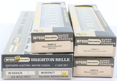 Wrenn 00 gauge W3006/7 Brighton Belle two car set - 7