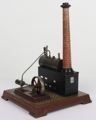 Bing Horizontal Stationary live steam plant, German circa 1920,