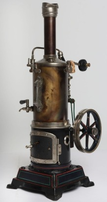 Doll & Cie 354/3 Vertical stationary live steam engine, German 1920s,