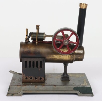 ing 10/111/1 Overtype stationary live steam engine, German 1920s,