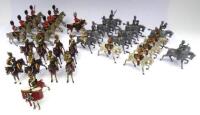 Britains converted or repainted mounted Bands