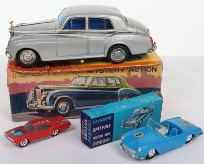 Nomura T.N. (Japan) Battery Operated Tinplate Rolls Royce