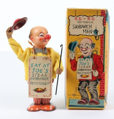 Nomura (Japan) Ko-Ko Mechanical Sandwich Man