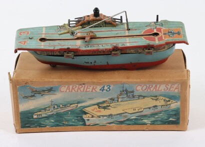 Early Japanese 1940's U.S. Navy Aircraft Carrier 43 Coral Sea,