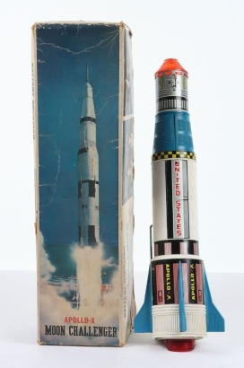 Nomura (Japan) Battery Operated Apollo-X Moon Challenger