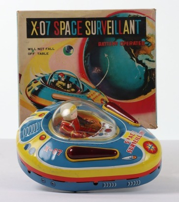 Masudaya (Japan) Tinplate X-07 Space Surveillant