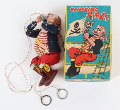 T.P.S (Japan) Tinplate Climbing Pirate,