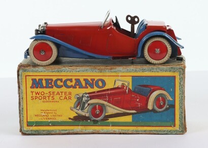 Meccano boxed No.1 non-constructors two-seater Sports car,