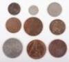 British coins, including Victoria 1884 Half Crown - 2