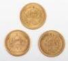 Three Iranian Quarter Pahlavi coins - 2