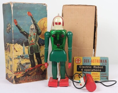 A Dux-Astroman plastic Electric Robot