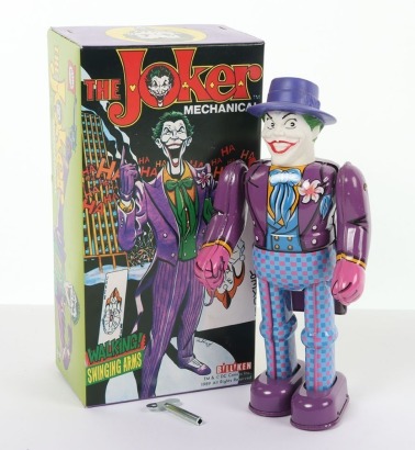 Billerkin mechanical The Joker Robot, Japanese 1989,