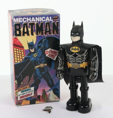 Billerkin mechanical Batman Robot, Japanese 1989,