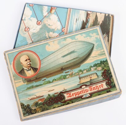 Zeppelin Board Game circa 1910.