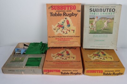 Subbuteo Table Rugby & Cricket