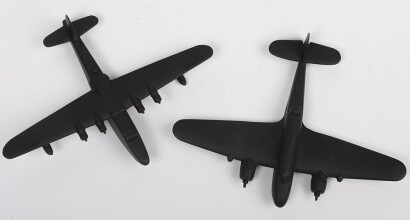 Two Boxed Scarce Air Recognition Wooden WWII model Aircraft