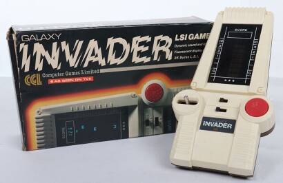 Galaxy Invader LSI Game Boxed Vintage Battery-Operated Game 1978