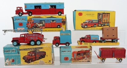 Vintage Corgi Toys Chipperfields Circus Models