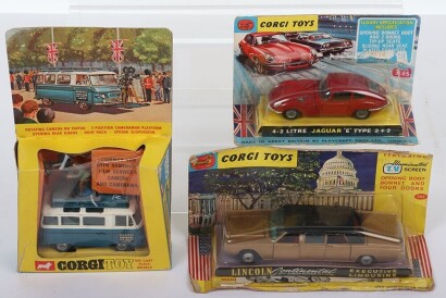 Three Boxed Vintage Corgi Toys,