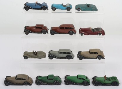 Quantity of Vintage Dinky Toys Early Issue Cars