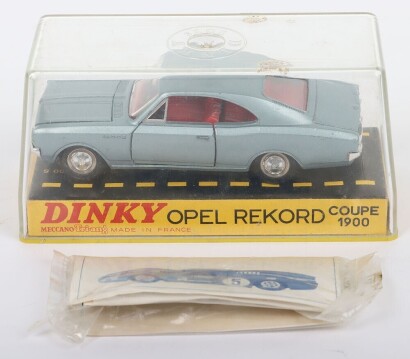 Vintage Franch Dinky 1405 Opel Rekord Coupe 1900