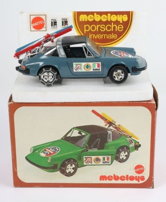 Mebetoys Mattel (Italy) Porsche 911SC Madesimo Ski Car
