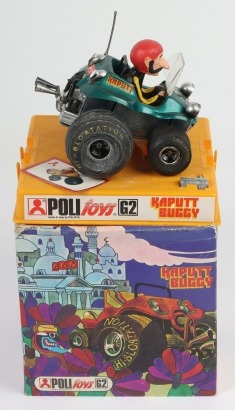 Scarce Politoys Volkswagen Kaputt Buggy 1/25 scale