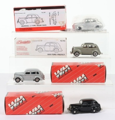 Four Boxed White Metal Models 1/43 scale