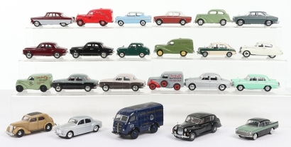 A Collection of unboxed Vanguards, Oxford Diecast, Corgi, Dinky,