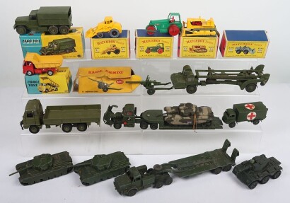 A Quantity of Vintage Corgi, Dinky & Matchbox Toys